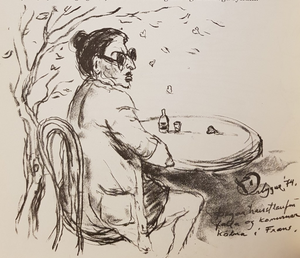 Nokkur orð um teiknigáfu Örlygs Sigurðssonar listmálara og&nbsp;rithöfundar.